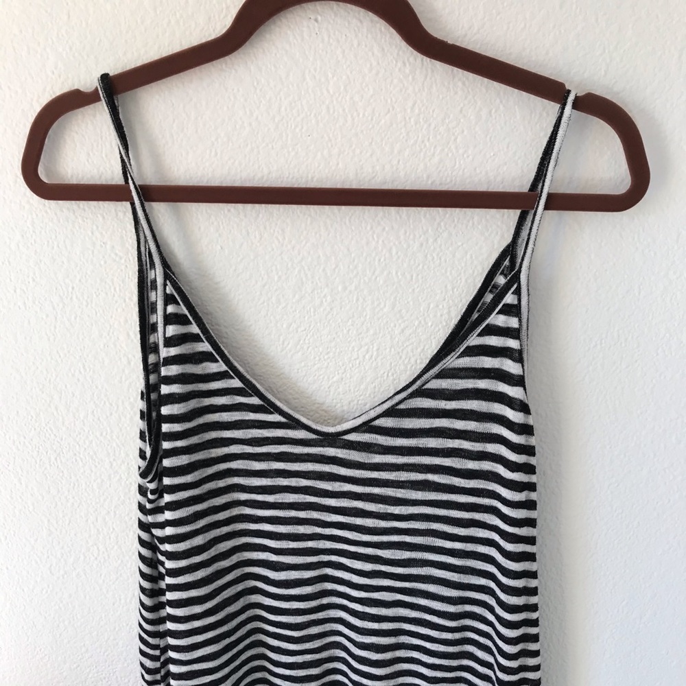 Stripped tank top